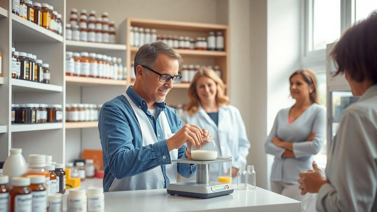 Menos Efeitos Colaterais com Medicamentos Manipulados